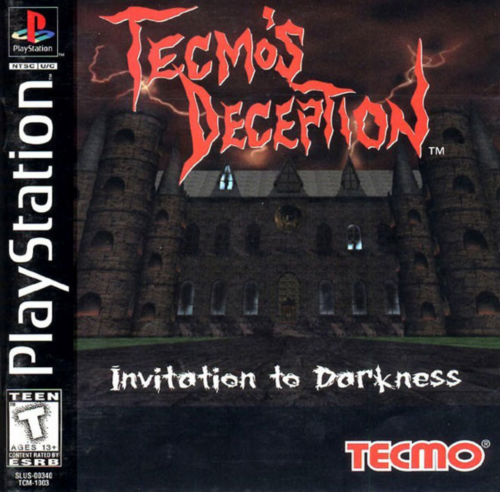 Tecmos Deception - Invitation to Darkness (USA) Cover